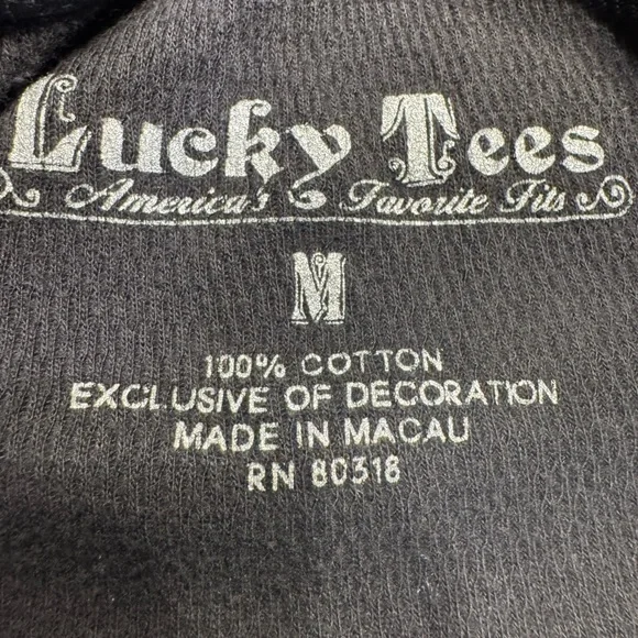 Black boho embroidered long sleeved tee - Picture 7 of 7